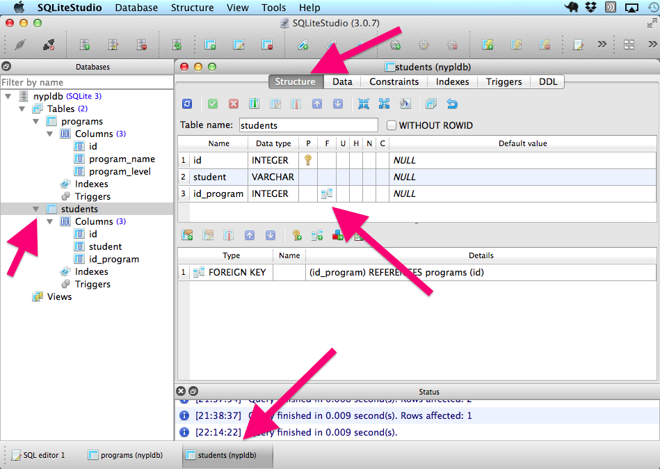 Structure of the new \